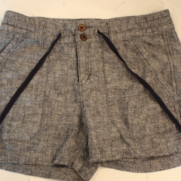 Patagonia Drawstring Zipper Shorts - Blue - Picture 1 of 4